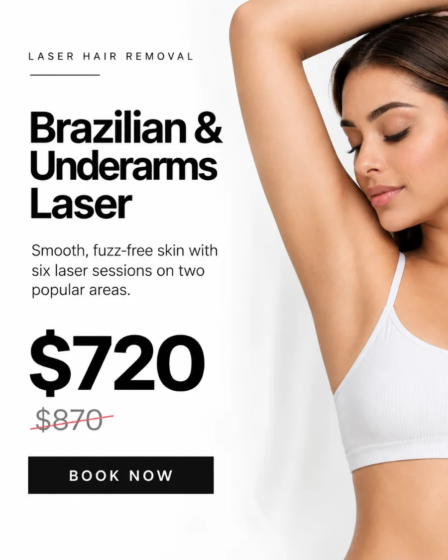 Brazilian & Underarms Laser